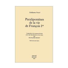 Paralipomènes de la vie de François Ier