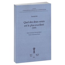 Quel des deux sexes est le plus excellent (1648) | Éditions Archè