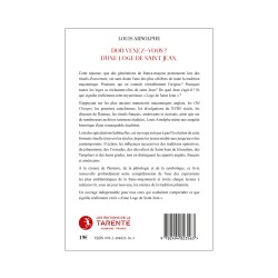 D’où venez-vous ? D’une Loge de Saint Jean – Louis Arnolphe