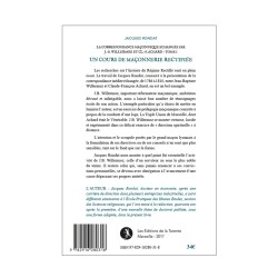 Correspondance maçonnique de Willermoz et Achard – Tome I