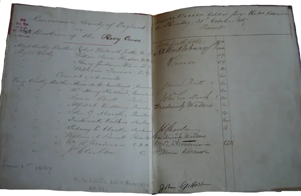 2 - Minutes Book de la SRIA (p.18)