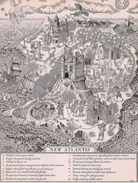 7. Représentation de la New Atlantis (p. 64)