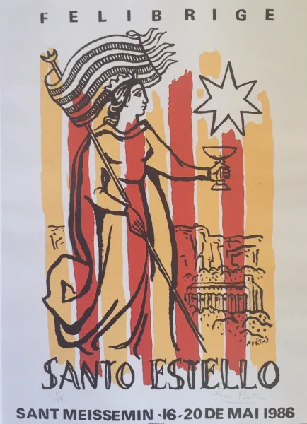 14. Affiche de la fête de la Sainte-Estelle, mai 1986, Saint-Maximin, Var (p. 217)